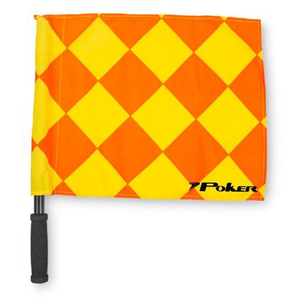 Imagem de Bandeira Poker Quadriculada Para Árbitro - Par