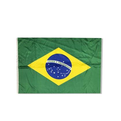 Imagem de Bandeira Tecido Grande Brasil Copa Do Mundo 1m x 1,5m