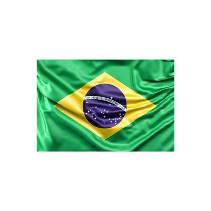 Imagem de Bandeira Tecido Grande Brasil Copa Do Mundo 1m x 1,5m