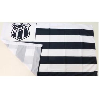 Imagem de Bandeira Torcedor Ceará 1 Face 130x90cm - Oficial Licenciada
