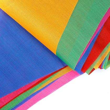 Imagem de Bandeiras de bandeira Geomer 300 unidades de nylon multicolorido de 114 m