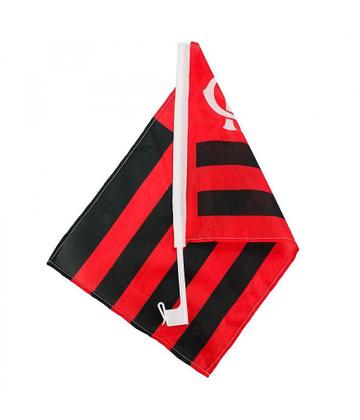 Imagem de Bandeirinha Flamengo Para Vidro do Carro Com Haste Plástico