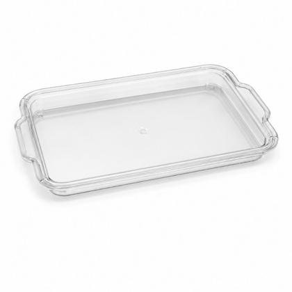 Imagem de Bandeja Acrílica Utility 38cm Transparente Para Café Bar e Servir