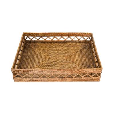 Imagem de Bandeja Bake Em Rattan 43X33x9cm - Natural Home