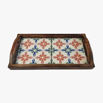 Imagem de Bandeja Café da Manhã Grande com 2 azulejos