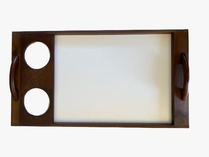 Imagem de Bandeja com suporte para copos - Rustica - Chef Style