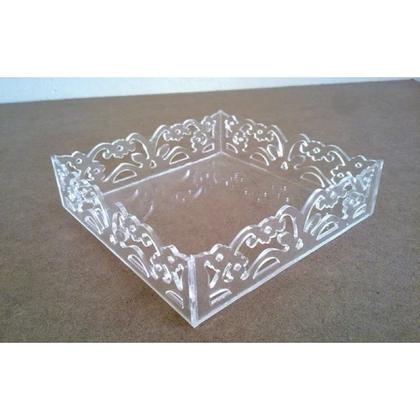 Imagem de Bandeja de acrílico cristal - 15cm 3mm