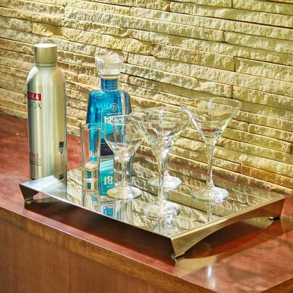 Imagem de Bandeja de Apoio - 30x40 Cm - Retangular - Inox