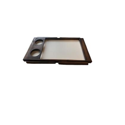 Imagem de Bandeja de cama com suporte para copos - Rustica brasileira