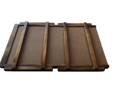 Imagem de Bandeja de cama com suporte para copos - Rustica brasileira