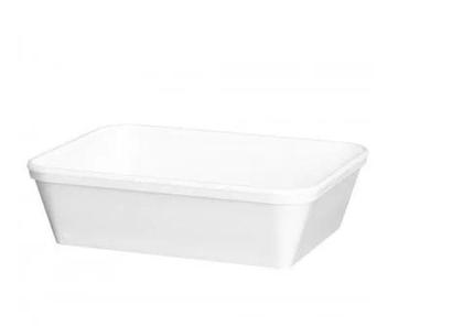 Imagem de Bandeja De Isopor Retangular M900Ml Com Tampa C/50