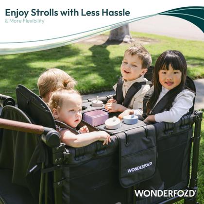 Imagem de Bandeja de Lanches Wonderfold Flex para Carrinho de Bebê W2 - com Porta-Copos