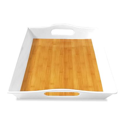 Imagem de Bandeja De Melamina Para Servir Café Da Manhã Churrasco