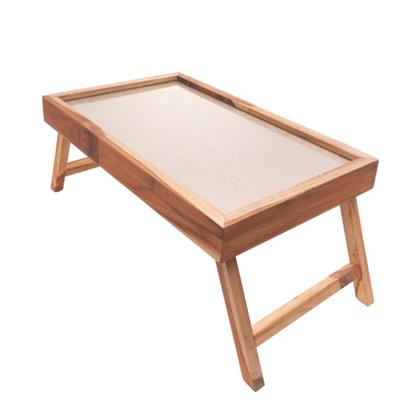 Imagem de Bandeja de Servir Teca com Sisal 50x31x23cm