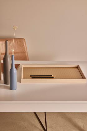 Imagem de Bandeja Decorativa Retangular em MDF com PU 45cm 16738 Mart