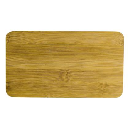 Imagem de Bandeja em Bambu Para Sushi Oriental 21cm Servir Restaurante