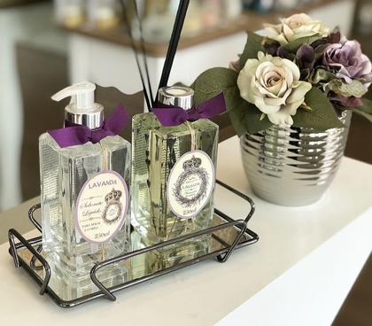 Imagem de Bandeja Espelhada Any 10 x 20 Cm Onix Hara