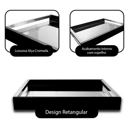Imagem de Bandeja Esplanada c/ espelho e alumínio