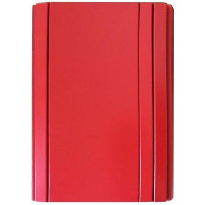 Imagem de Bandeja Esteira Para Braço de Sofá Porta Copo Reto Vermelho