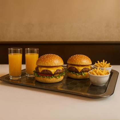 Imagem de Bandeja Fume Ibiza Retangular De Servir Em Ps Cristal 39cm