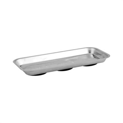 Imagem de Bandeja Magnética Retangular De Aço Inoxidável 160x360mm