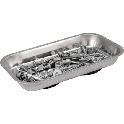 Imagem de Bandeja Magnética Retangular Inox 140 mm x 240 mm - VONDER