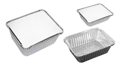 Imagem de Bandeja/Marmita Aluminio D1 850ml Caixa com 100 unidades