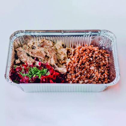 Imagem de Bandeja Marmitex Aluminio Retangular 250Ml C/200 Life Clean