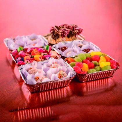 Imagem de Bandeja Marmitex Aluminio Retangular 250Ml C/200 Life Clean