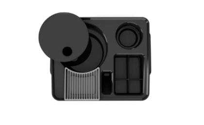 Imagem de Bandeja Organizadora Com Divisória Café Cha Unitermi