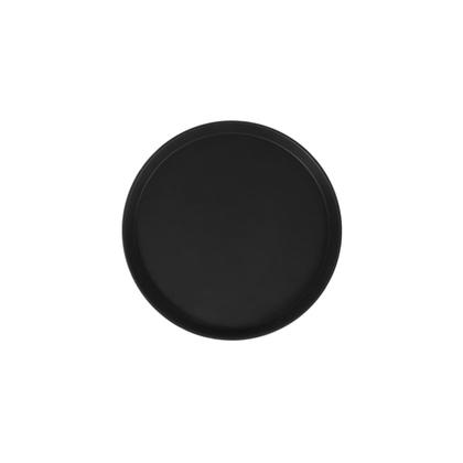 Imagem de Bandeja para Garçom Antiaderente Redonda 40cm Preta Unitermi