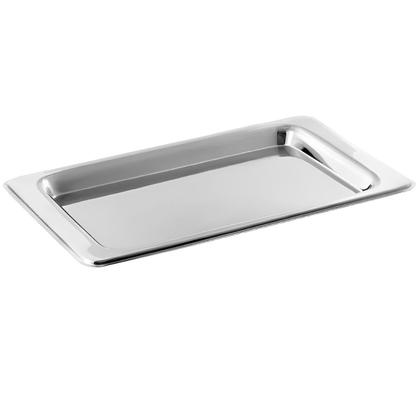 Imagem de Bandeja Para Servir Aço Inox 38cm Café Chá Mimo Style