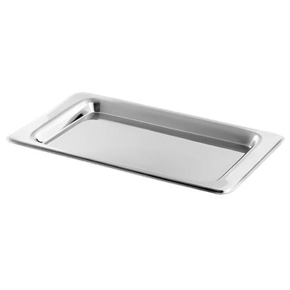 Imagem de Bandeja Para Servir Aço Inox 38cm Café Chá Mimo Style