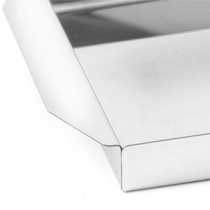 Imagem de Bandeja Petisqueira 40 x 22 Cm - Inox