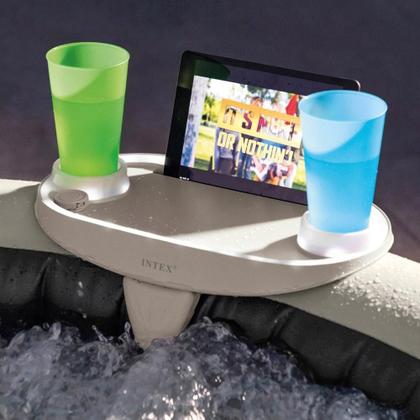 Imagem de Bandeja Porta Copos Com Luz LED Para Ofurô Spa Intex