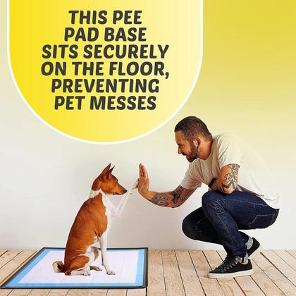 Imagem de Bandeja porta-xixi para cães Skywin, 71x58cm, silicone, pacote com 2