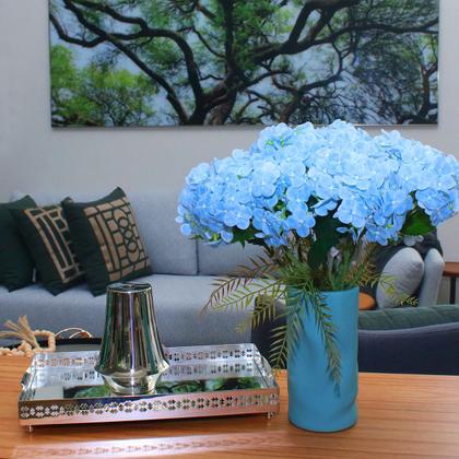 Imagem de Bandeja Prata C/ Galeria Cross C/ Fdo Espelho - St. James