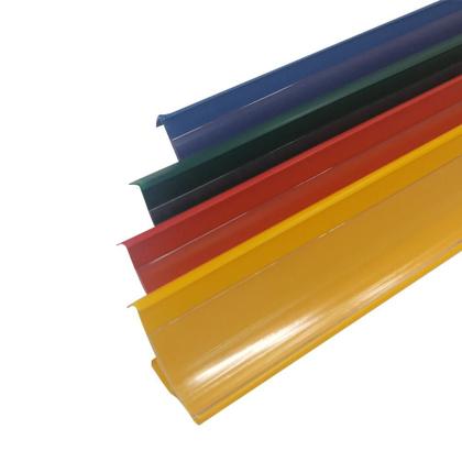 Imagem de Bandeja Prateleira 40x91 Para Gôndolas New Plus Com Porta Etiquetas Vermelho - SA Gôndolas