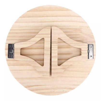 Imagem de Bandeja Redonda para Braço Sofá com Encaixe 25cm - Clink