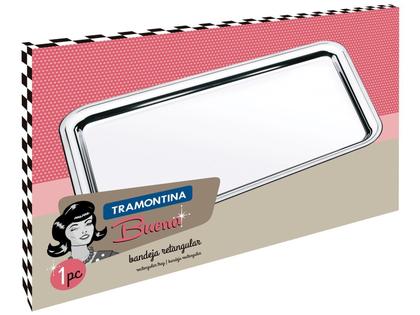 Imagem de Bandeja Retangular Aço Inox 491x331Mm Tramontina 61712/480