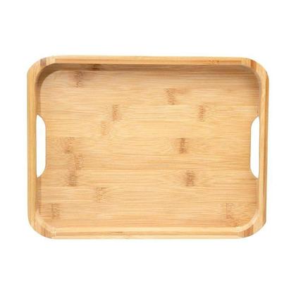 Imagem de bandeja retangular bambus 30 cm x 23 cm - Home Style