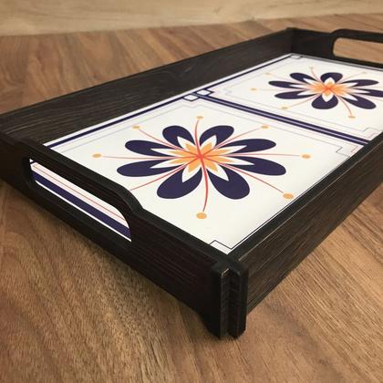 Imagem de Bandeja Retangular Borda Alta MDF