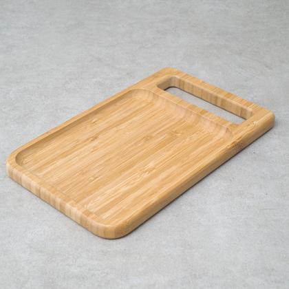 Imagem de Bandeja Retangular Em Bambu 25cm - Oikos