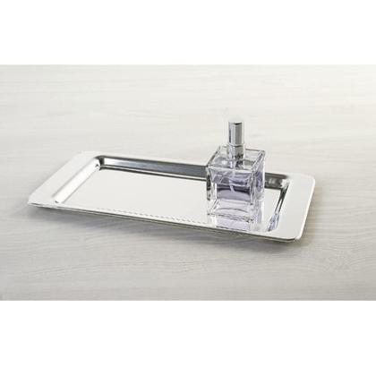 Imagem de Bandeja Retangular Em Inox 38Cm Alta Qualidade