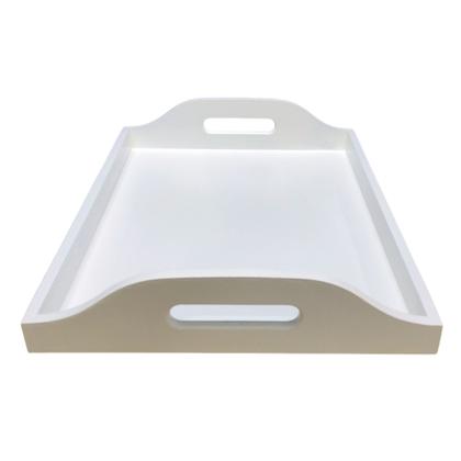 Imagem de Bandeja retangular em mdf com borda baixa