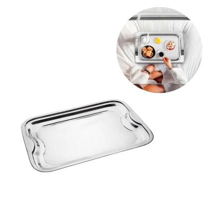 Imagem de Bandeja Retangular Inox 35 Cm - Ad