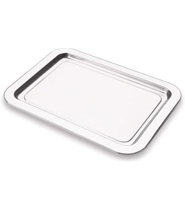 Imagem de Bandeja Retangular Inox 45 x 35 cm