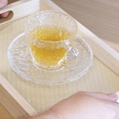 Imagem de Bandeja Retangular Lyor com Fundo Tressê 31,5x4x21,5cm