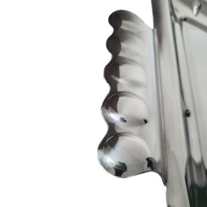 Imagem de Bandeja Retangular Para Servir Chá E Café Em Aço Inox Pantheon Inox