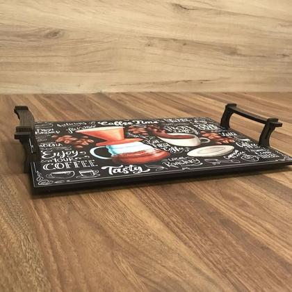 Imagem de Bandeja Retangular Sem Borda MDF